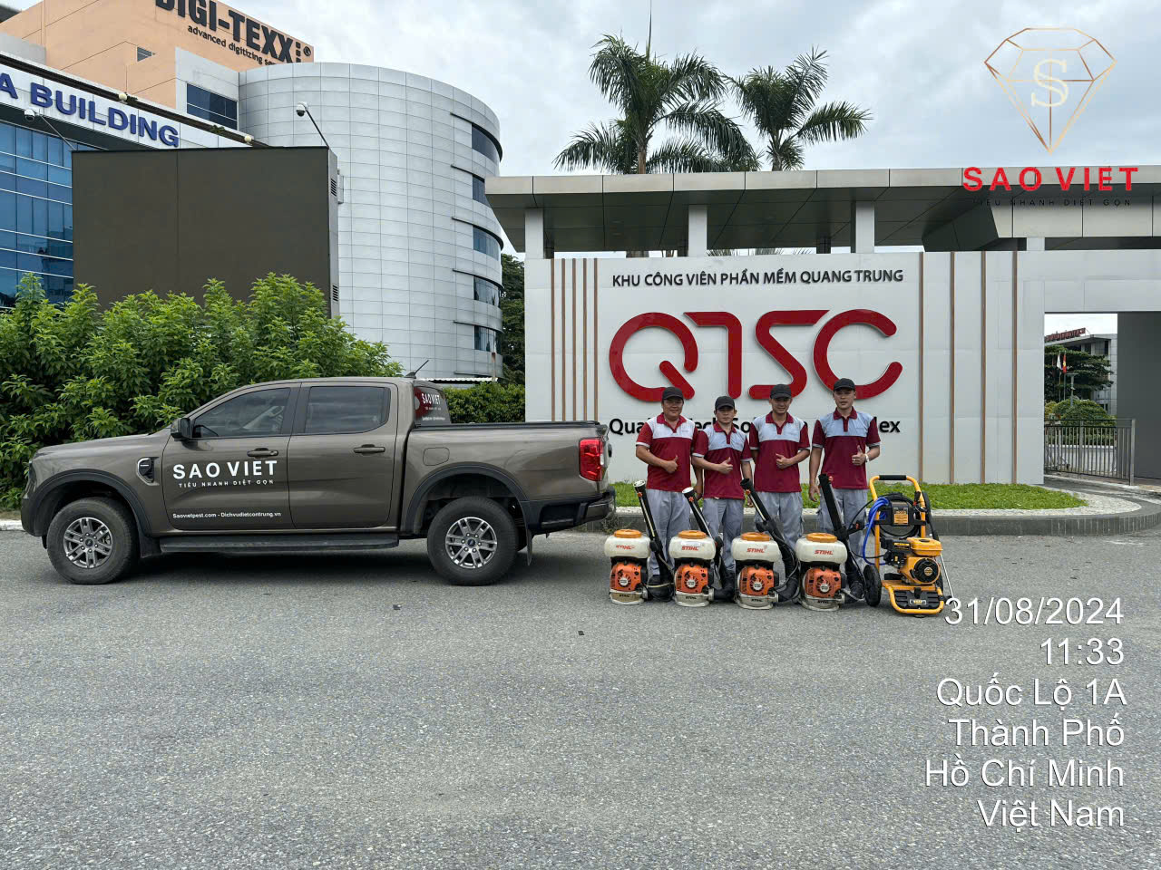 Hình ảnh công ty - Công Ty TNHH Kiểm Soát Côn Trùng Sao Việt